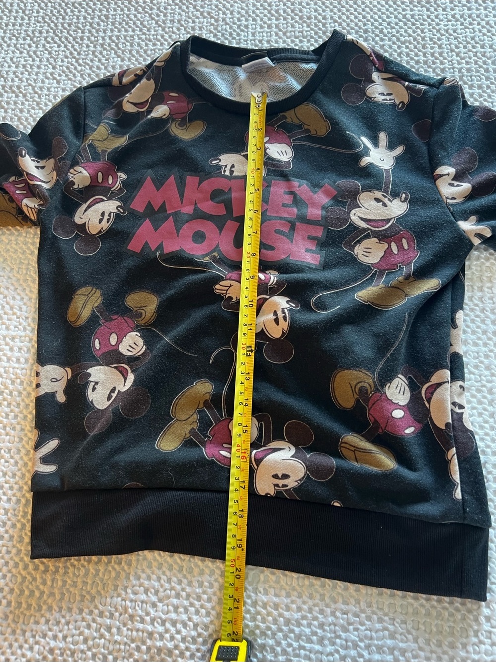 Disney Cartoon Mickey Mouse Casual Graphic Sweatshirt Size M - Picture 11 of 11